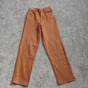 Everlane Women's Brown Straight Leg Jeans